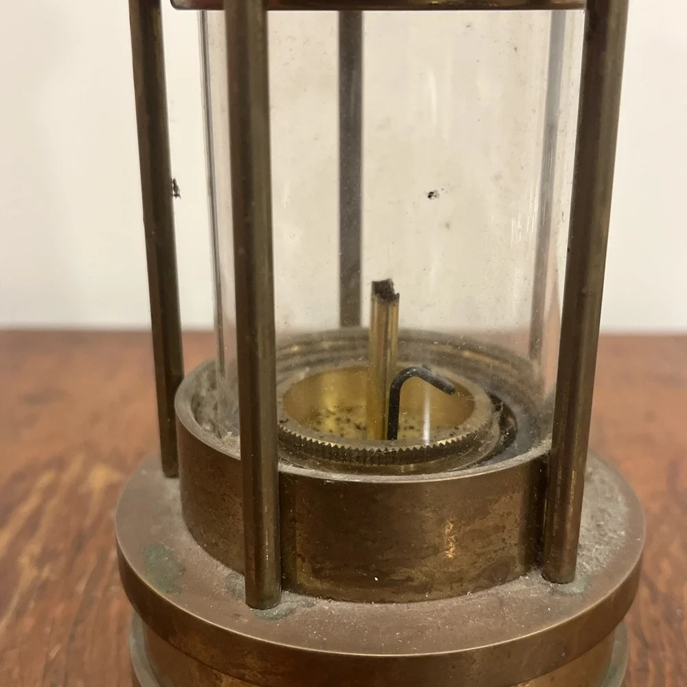Weems & Plath Vintage Brass Yacht Lamp #2578 Marine Maritime Oil Lantern